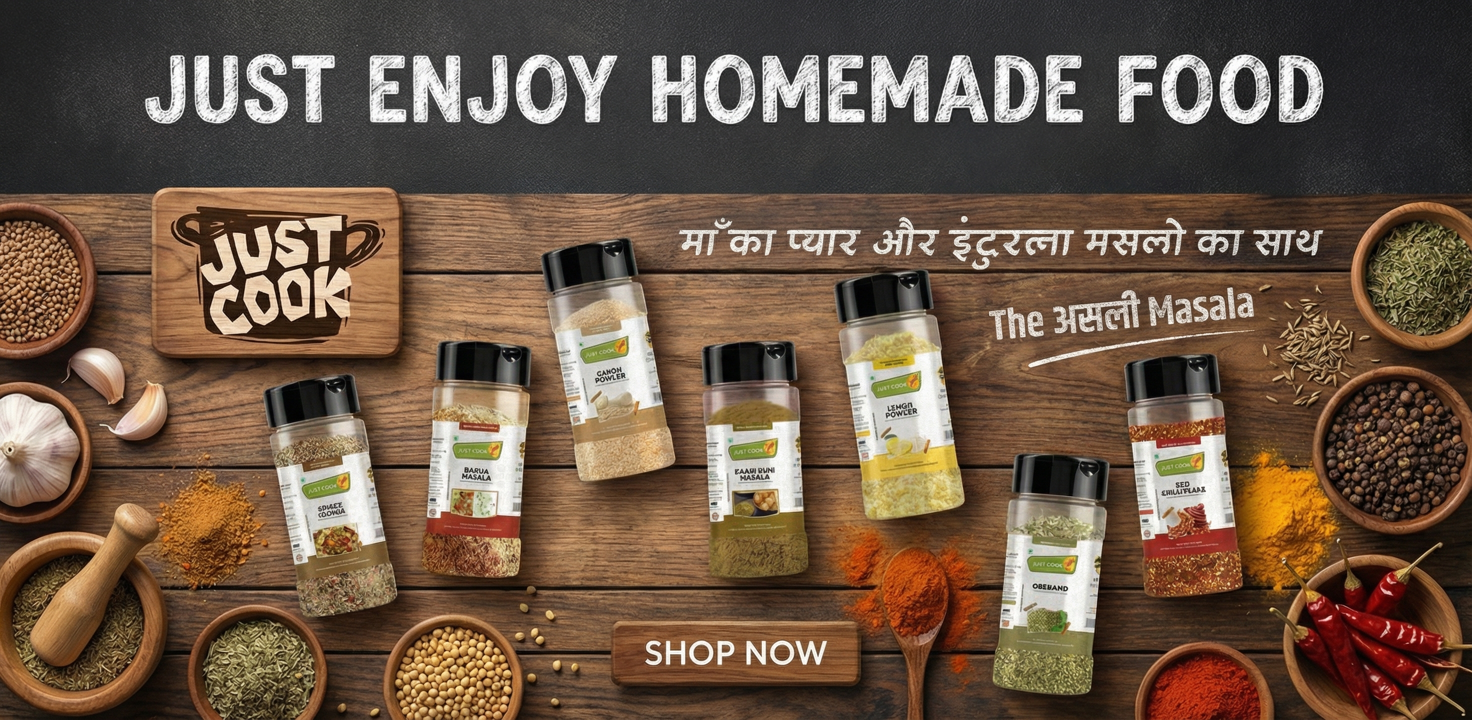 Premium Indian Spices - Powdered & Whole Spices Collection